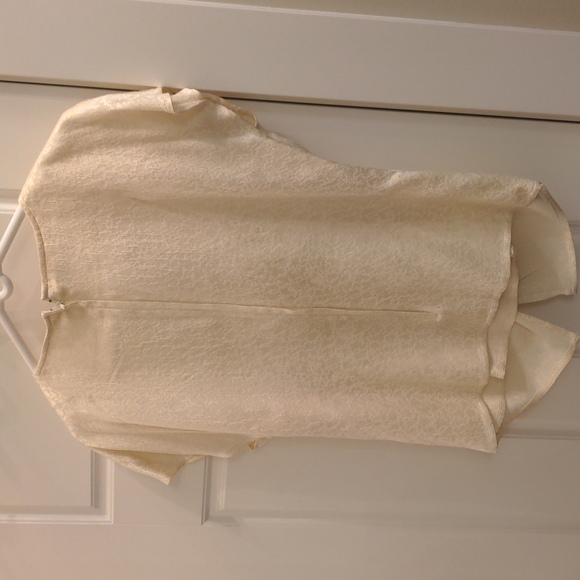 Vintage silk loose-fit top - Picture 4 of 8